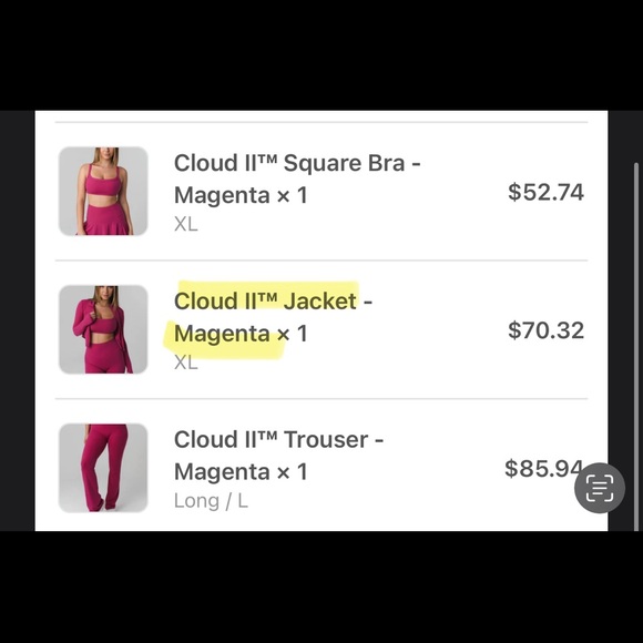 Cloud II Jacket - Magenta - Picture 9 of 11